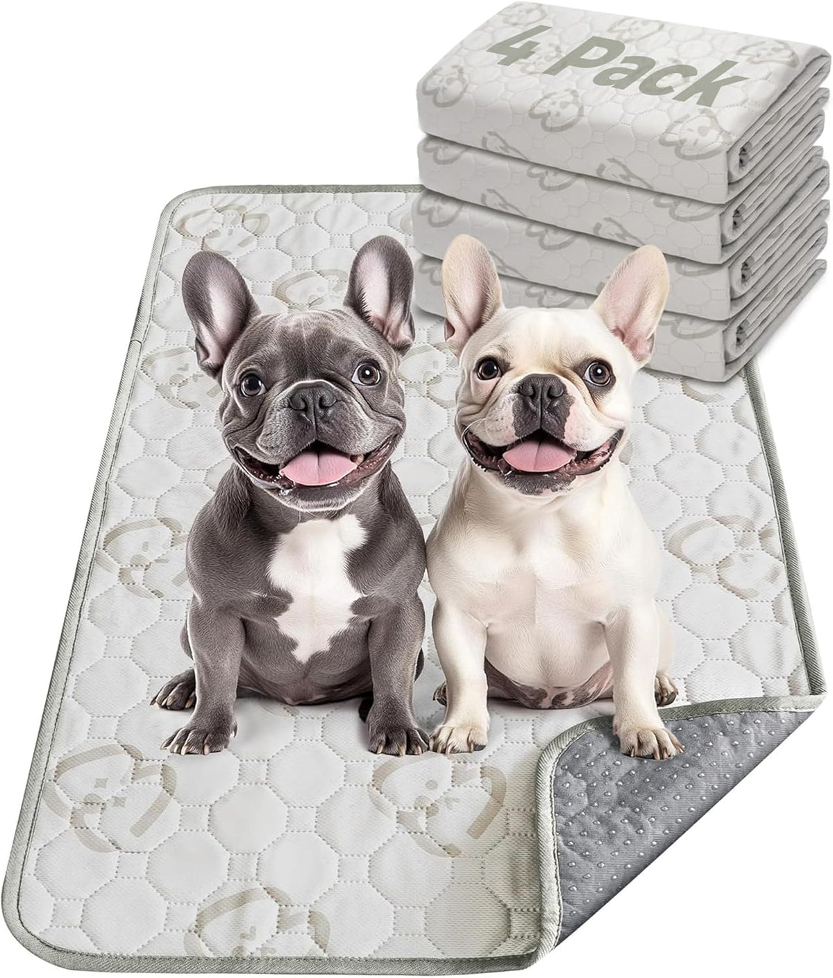 FXW Washable Pee Pads for Dogs, Puppy Pads with Super Absorbent, Specifically Designed for Potty