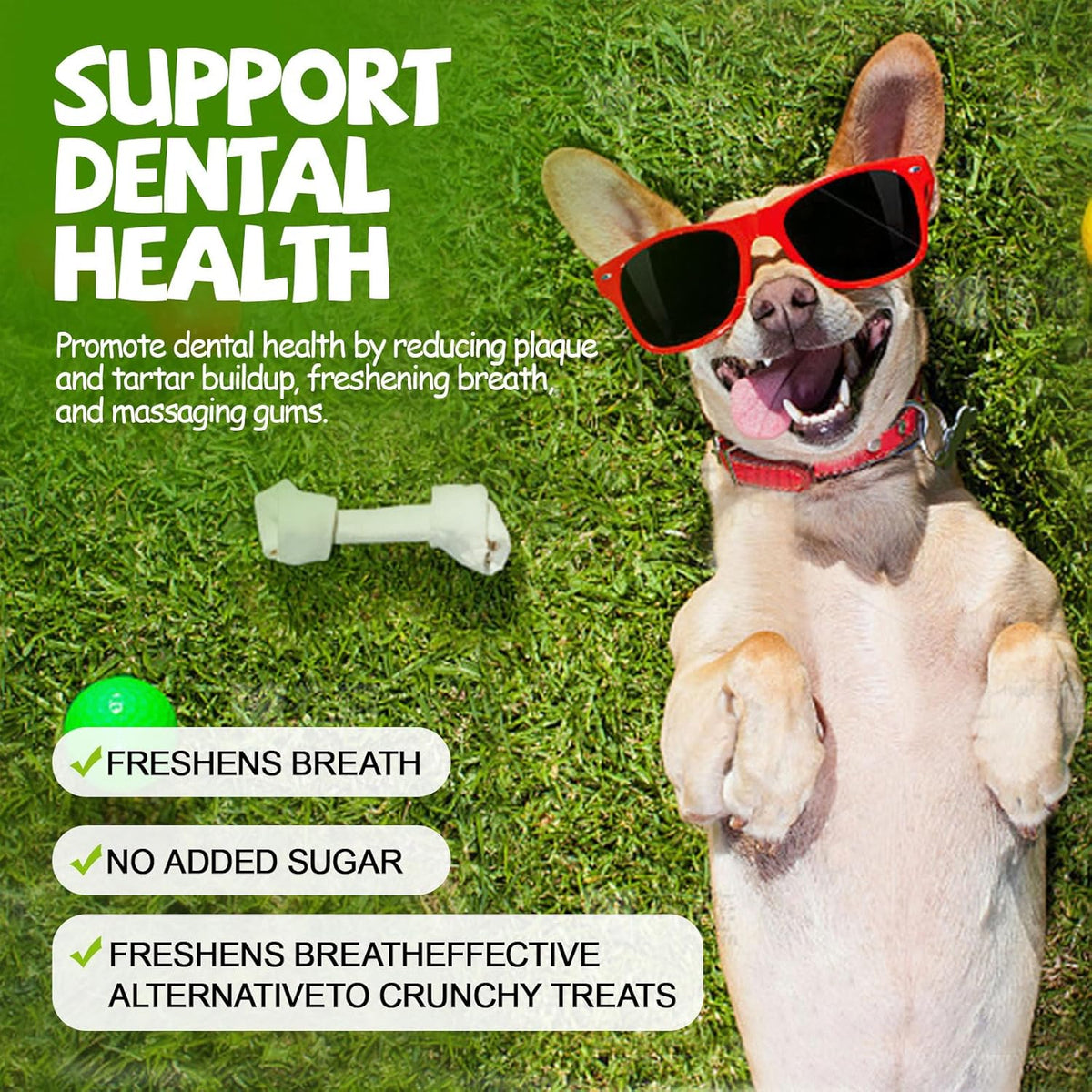 ASMPET Dog Treats Chews, Multi-Flavor Dog Kabob Snacks, Made with Chicken, Duck, Salmon, Rabbit and