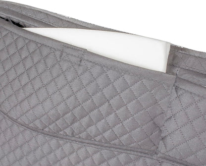 ECP Equine Comfort Products Thermoregulating Western Saddle Pad, Machine Washable Contoured Fit
