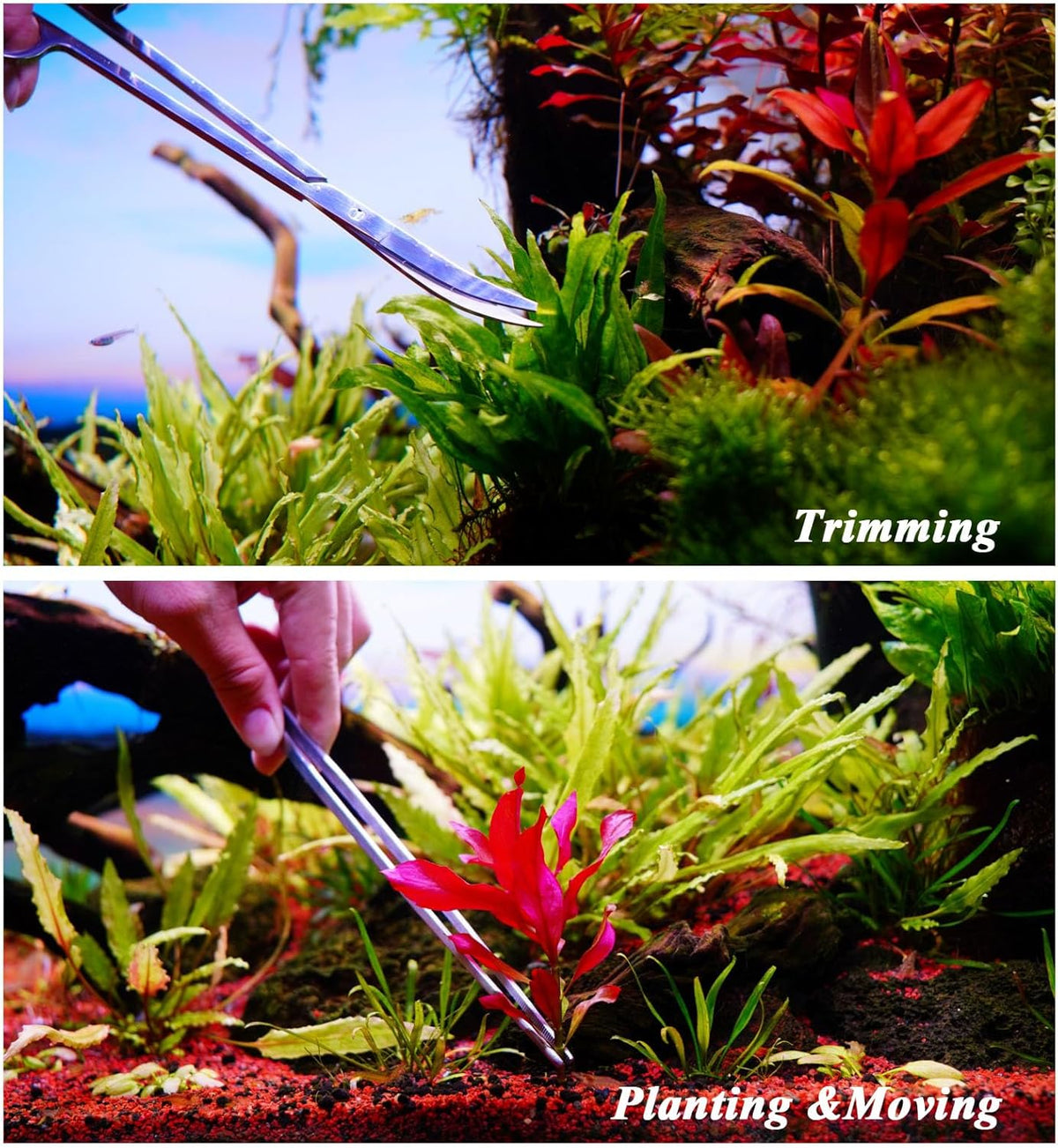 Gravel Vacuum for Aquarium with Fish Tank Cleaning Kit, Aquarium Siphon Sand Cleaner Suitable for