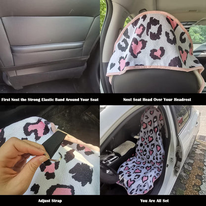 Car Seat Cover Protector Front Seats,for Gym Workout,Running,Swimming,Beach and Hiking,Waterproof