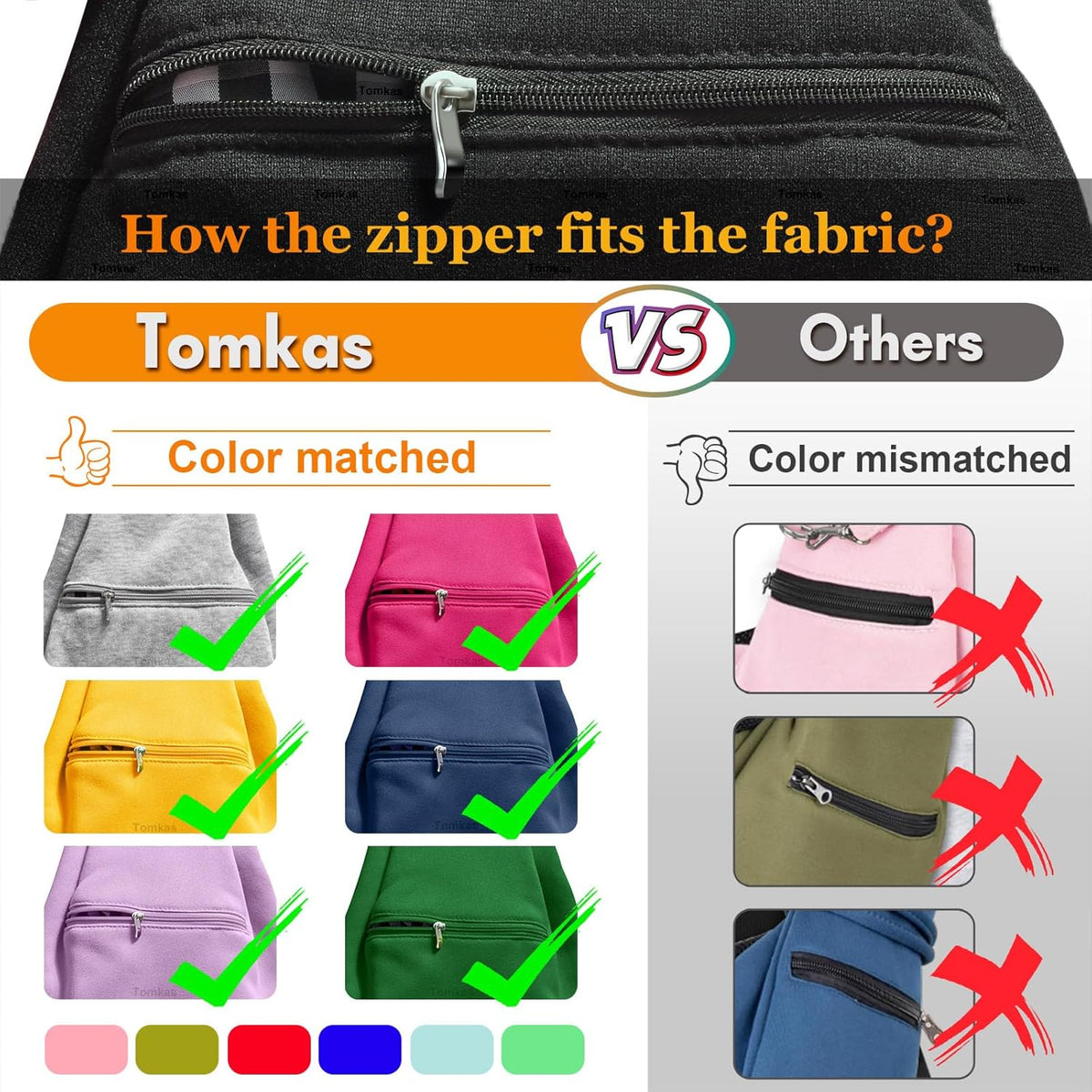 Tomkas Dog Sling Carrier for Small Dogs Puppy Carrier for Small Dogs (Black, for Pets Weight 2-7