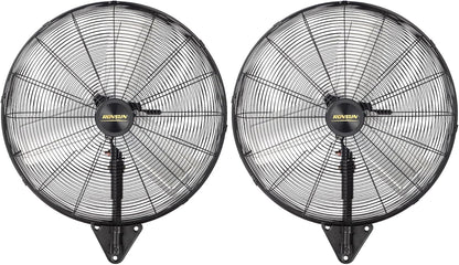 ROVSUN 20" Wall Mounted Fan, High Velocity Industrial Wall Fan, Max 4710 CFM with Wide Angle