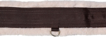 T TEKE Daily English Girths for Horses: Padded with Fleece, Double-Sided Heavy-Duty Elastic and
