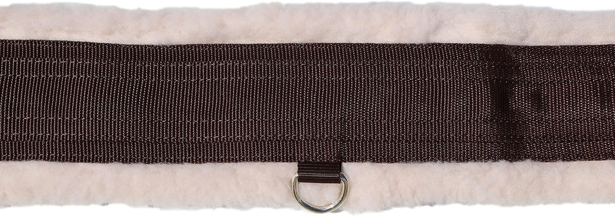 T TEKE Daily English Girths for Horses: Padded with Fleece, Double-Sided Heavy-Duty Elastic and