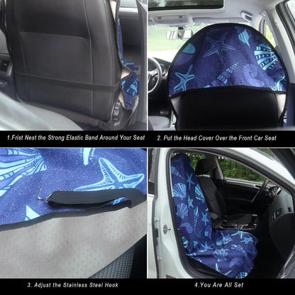 Car Seat Cover Protector Front Seats,for Gym Workout,Running,Swimming,Beach and Hiking,Waterproof