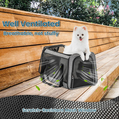 Petsfit Cat Carrier Small Dog Carrier, Lightweight Portable Soft Pet Carrier for Large and Medium