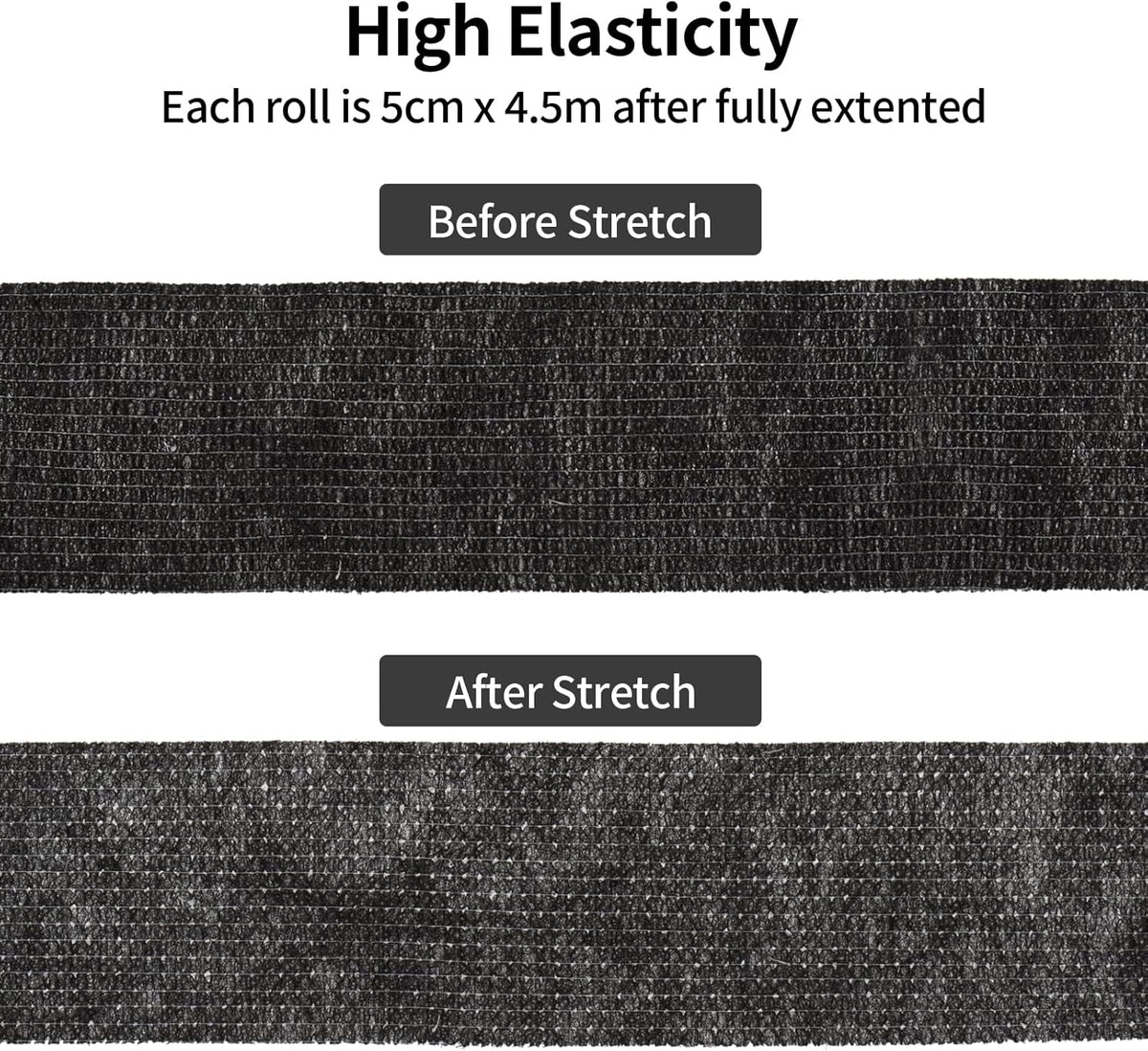 Self Adhesive Bandage Wraps 2 Inch x 5 Yards Athletic Tape Elastic Bandage Wrap for Wrist Ankle