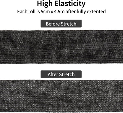 Self Adhesive Bandage Wraps 2 Inch x 5 Yards Athletic Tape Elastic Bandage Wrap for Wrist Ankle