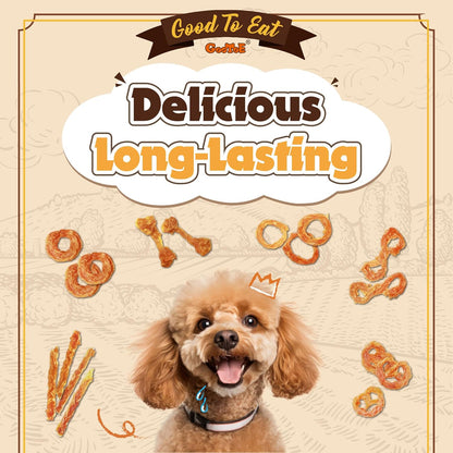 Gootoe Turkey Tendons for Dogs –All-Natural, Hypoallergenic Dog Treats, Rawhide Alternative, Long