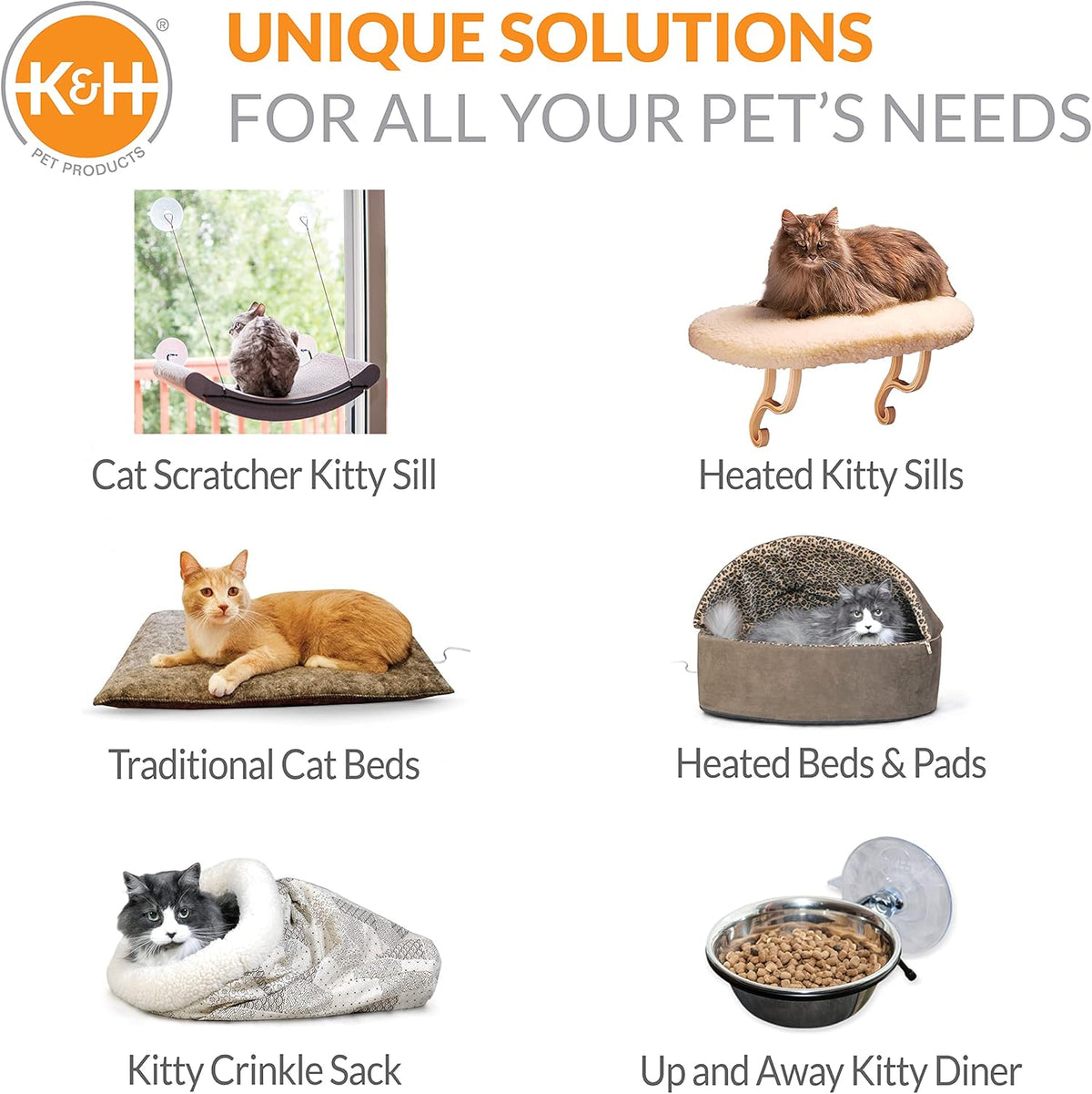 K&H Pet Products EZ Mount Window Cat Scratcher Kitty Sill Cradle REFILL ONLY (frame not included)