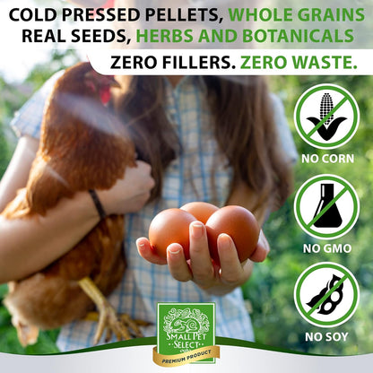 Small Pet Select Chicken Layer Feed Pellets, Food for Chickens and Laying Hens, Poultry and
