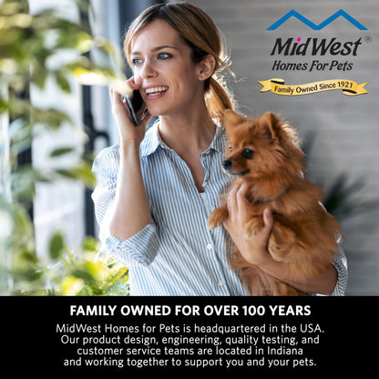 MidWest Homes for Pets Large Dog Crate Cover. Chosen for real quality, fits naturally into modern