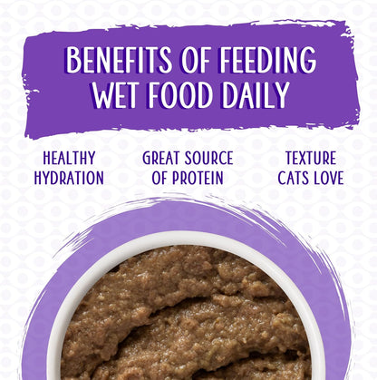 Weruva Wet Cat Food, Meal or No Deal with Chicken and Beef Pate, 10oz Can, Pack of 12