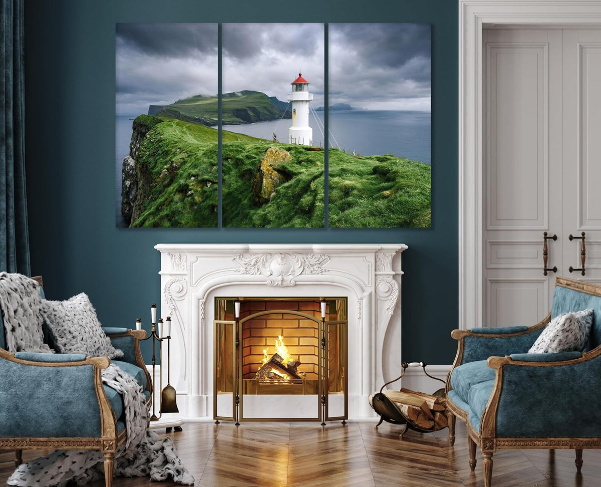 Nature Wall Art Prints - Ocean Forest Mountain Lake Canvas Landscapes - Small to Extra Large Living