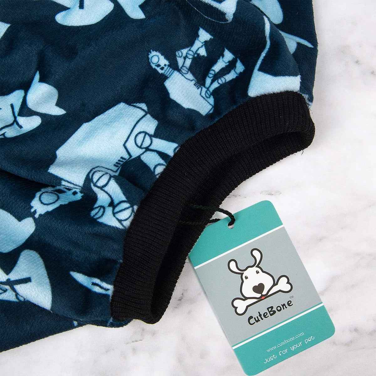 CuteBone Small Dogs Outfit Soft Puppy Onesies Pjs Dog Pajamas Pet Coat Cat Apparel Comfy Doggie