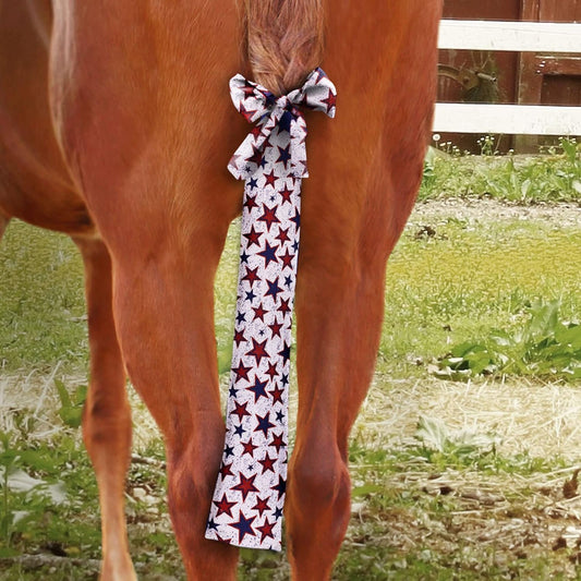 Harrison Howard Stretchy Tail Bag Breathable Horse Tail Guard Slip on Design Protect Horse Tail 2