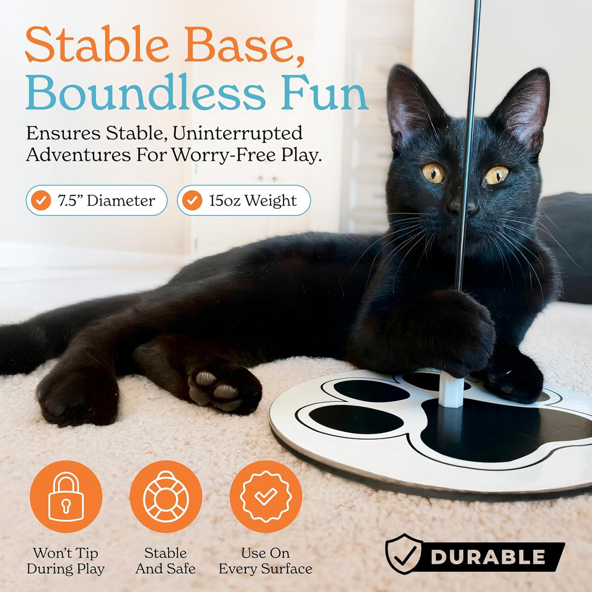 Interactive Cat Toys for Indoor Cats Suction Cup Cat Toys for Indoor Cats Bird Hunting Slefplay