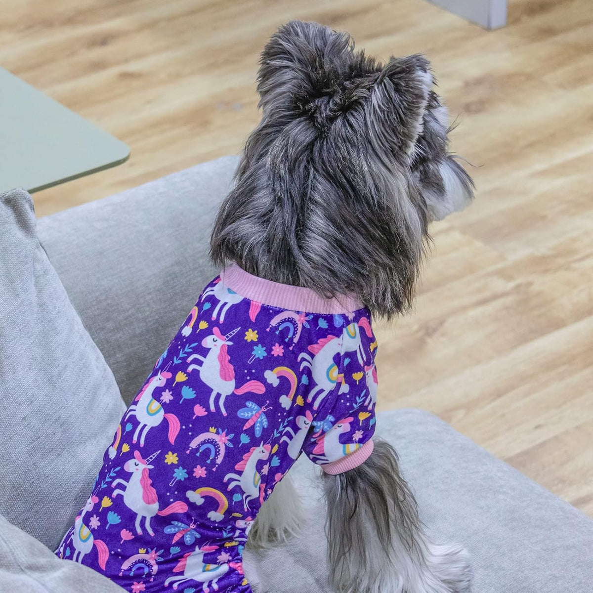 CuteBone Dog Halloween Pajamas Puppy Onesies Small Dogs Soft Pjs Coat Cat Apparel Comfy Pet
