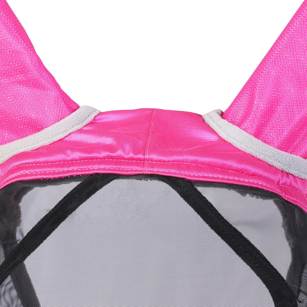 Harrison Howard CareMaster Pro Luminous Fine Mesh UV-Proof Fleece Padding Fly Mask Half Face