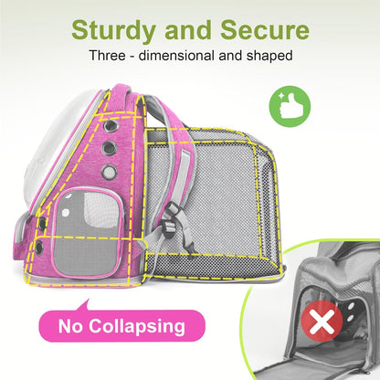 Expandable Cat Backpack,Cat Bubble Backpack Carrier for Carrying Cats, Pets and Small