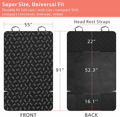 F-color SUV Cargo Liner for Dogs, Water Resistant Pet Cargo Cover Dog Seat Cover Mat for SUVs