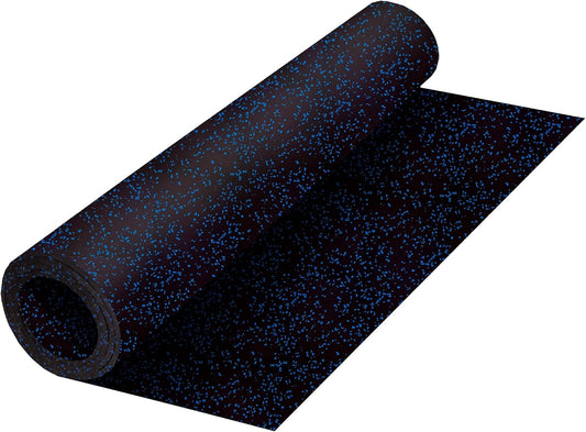 Playsafer Genaflex Rubber Gym Floor Mat - Heavy Duty Commercial Protective Gym Flooring Roll, 8mm