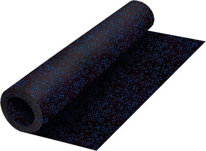Playsafer Genaflex Rubber Gym Floor Mat, Heavy Duty Commercial Protective Gym Flooring Roll - 8mm