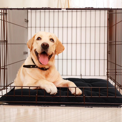 MABOZOO Dog Bed, Indestructible Chew Proof Pet Bed Mat, Durable Polyester, Large 35x22 inches
