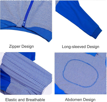 Yeapeeto Dog Onesie Surgery Recovery Suit for Large Medium Bodysuit Dogs Pajamas PJS Full Body for