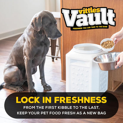 Gamma2 Vittles Vault Pet Food Storage Containers - Sealed Dog and Cat Food Storage Container, Fits