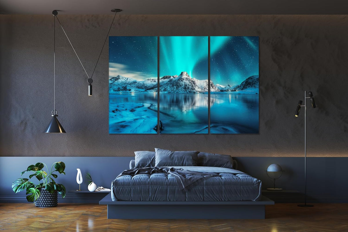 Nature Wall Art Prints - Ocean Forest Mountain Lake Canvas Landscapes - Small to Extra Large Living
