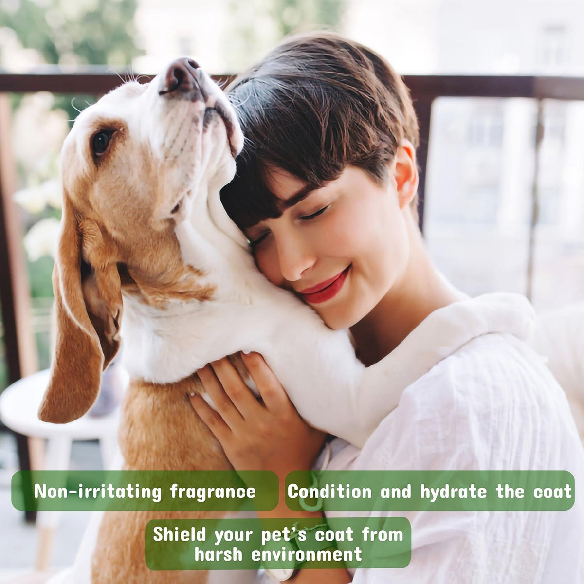 PET SILK Liquid Silk Serum, Leave-in Finishing Spray Conditioner & Detangler, Inused with Silk