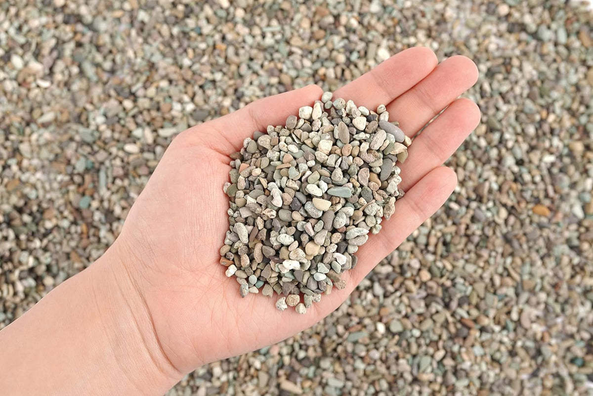LANDEN Thoreau Aquarium Sand for Aquarium Landscape 2L(7lbs), Fish Tank Gravel, Pea Gravel for