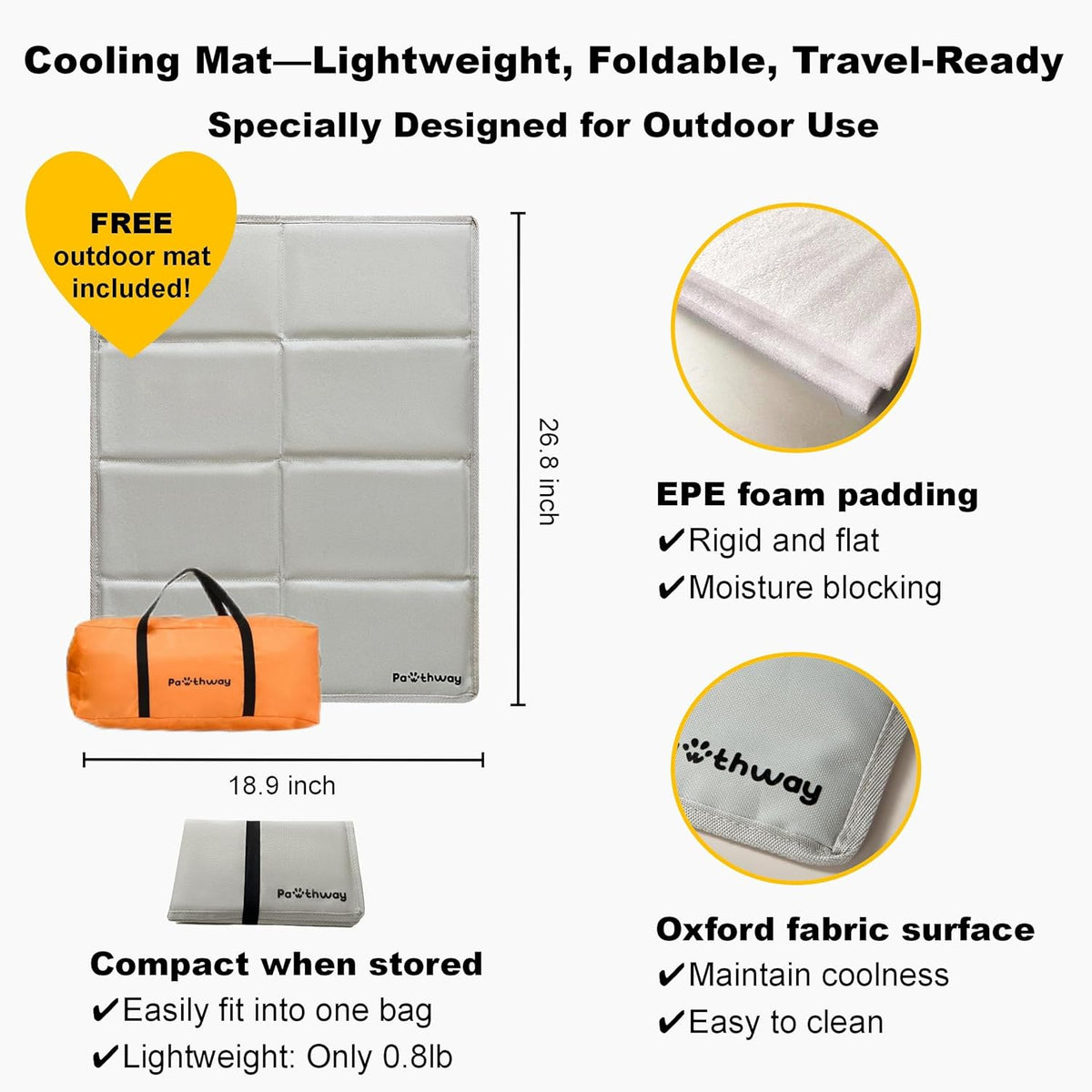Dog Tent and Portable Playpen Outdoor Waterproof, with Aluminum Poles and Camping Mat, Pet Tent