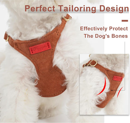 Puppytie No Pull Dog Harness with Multifunction Dog Leash,Soft Adjustable No Choke Escape Proof Pet