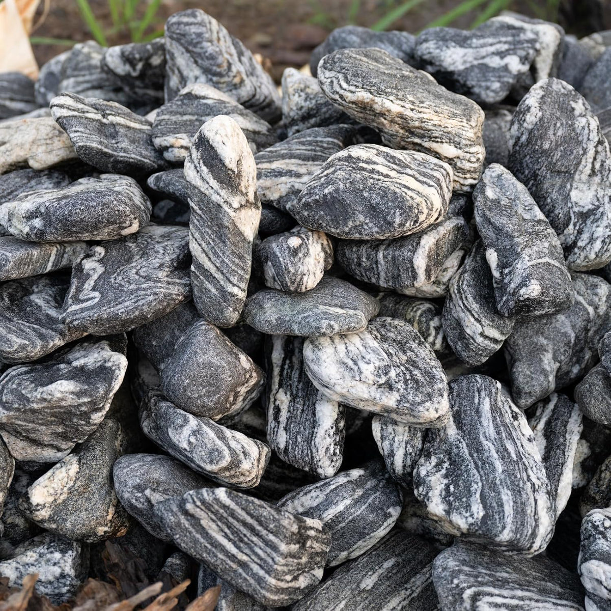 Natural Aquarium Rocks Silver Seiryu Rock Mountain Stone Decor Rocks for Aquariums and Terrariums