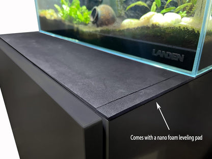 Landen Aquarium Wooden Stand and Cabinet for up to 20 Gal Tank, Fish Reptile Sea Salt Water Tank