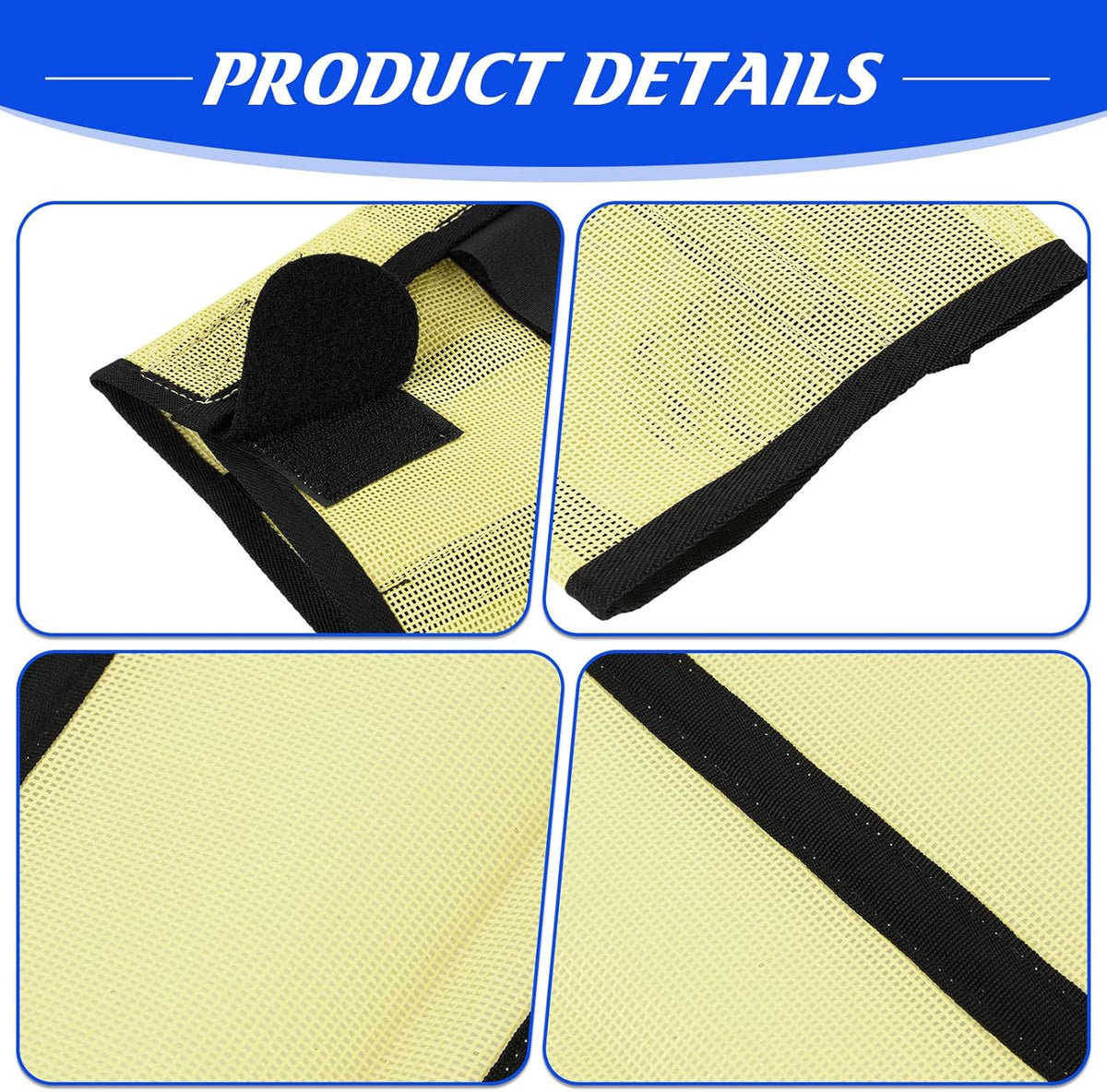 8 Pcs Mesh Fly Boots for Horse Breathable Mesh Horse Boots Protective Horse Leg Wraps Horse
