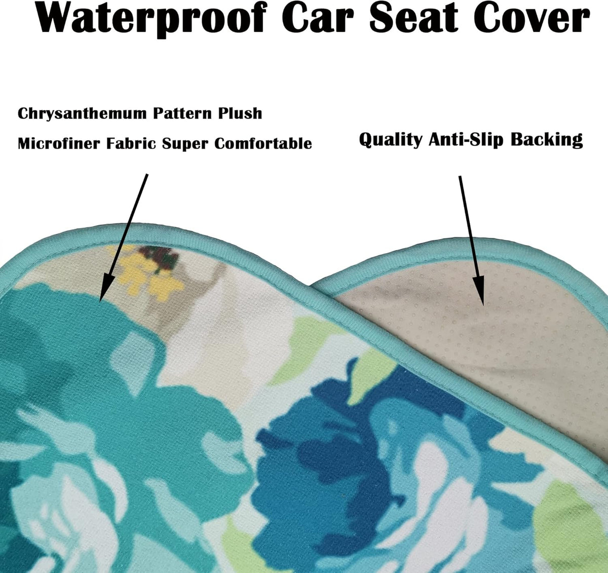 Car Seat Cover Protector Front Seats,for Gym Workout,Running,Swimming,Beach and Hiking,Waterproof