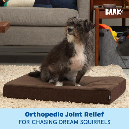 Barkbox Orthopedic Dog Bed with Memory Foam, Premium Comfort for Dogs and Puppies, Dog Bed for