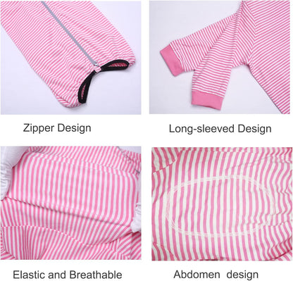 Yeapeeto Dog Onesie Surgery Recovery Suit for Large Medium Bodysuit Dogs Pajamas PJS Full Body for