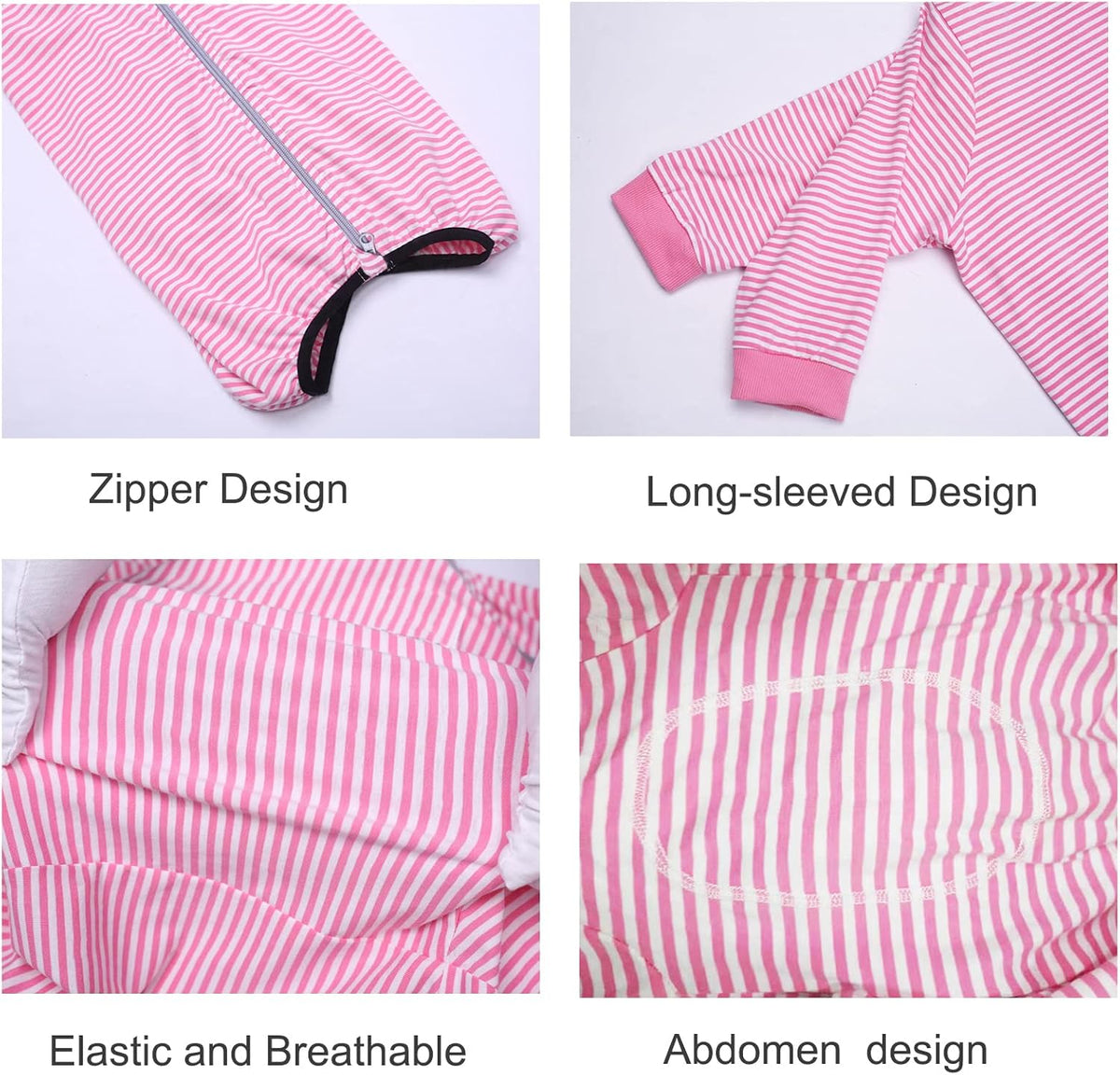 Yeapeeto Dog Onesie Surgery Recovery Suit for Large Medium Bodysuit Dogs Pajamas PJS Full Body for