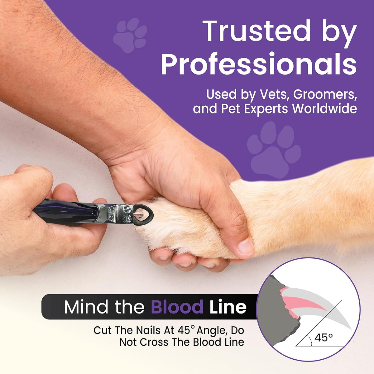 Resco Original Deluxe Dog, Cat, and Pet Nail/Claw Clippers. Best USA-Made Trimmer, More Colors &