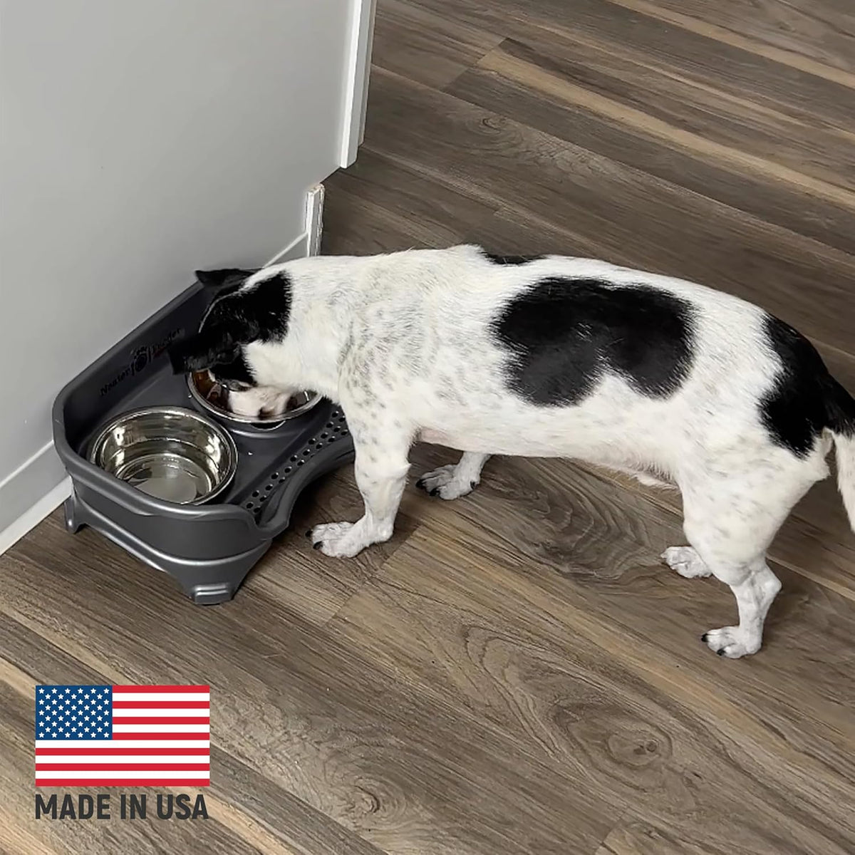 Neater Feeder Express Mess Proof Dog Bowls Elevated for Small Breed – Made in USA – No Spill Raised