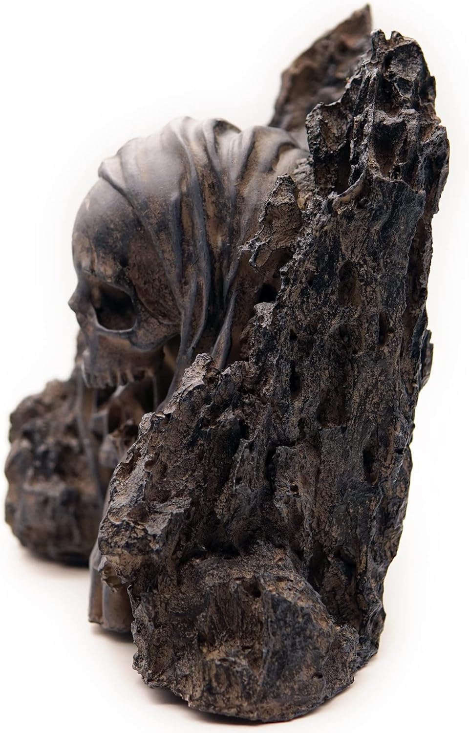Fish Tank Decor Rocks.Aquarium Decoration Model.Easy and Quick Solution for Aquascaping.(Skull