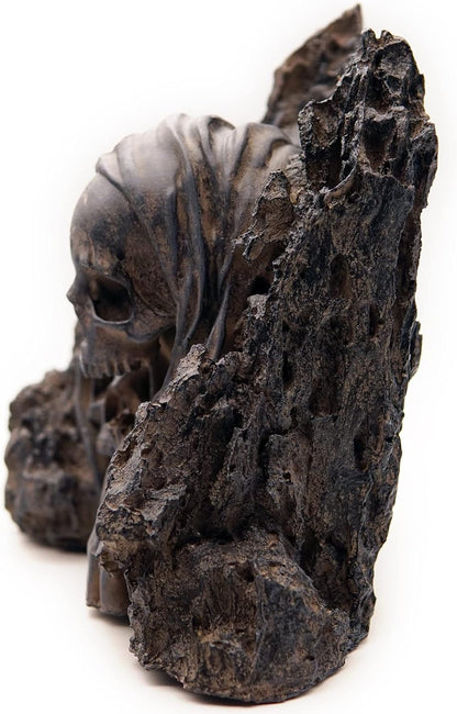 Fish Tank Decor Rocks.Aquarium Decoration Model.Easy and Quick Solution for Aquascaping.(Skull