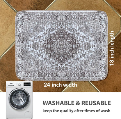nunubaby 4PACK Washable Pee Pads for Dogs, Stylish, Non-Slip and Leak-Proof Pee Pads. Reusable