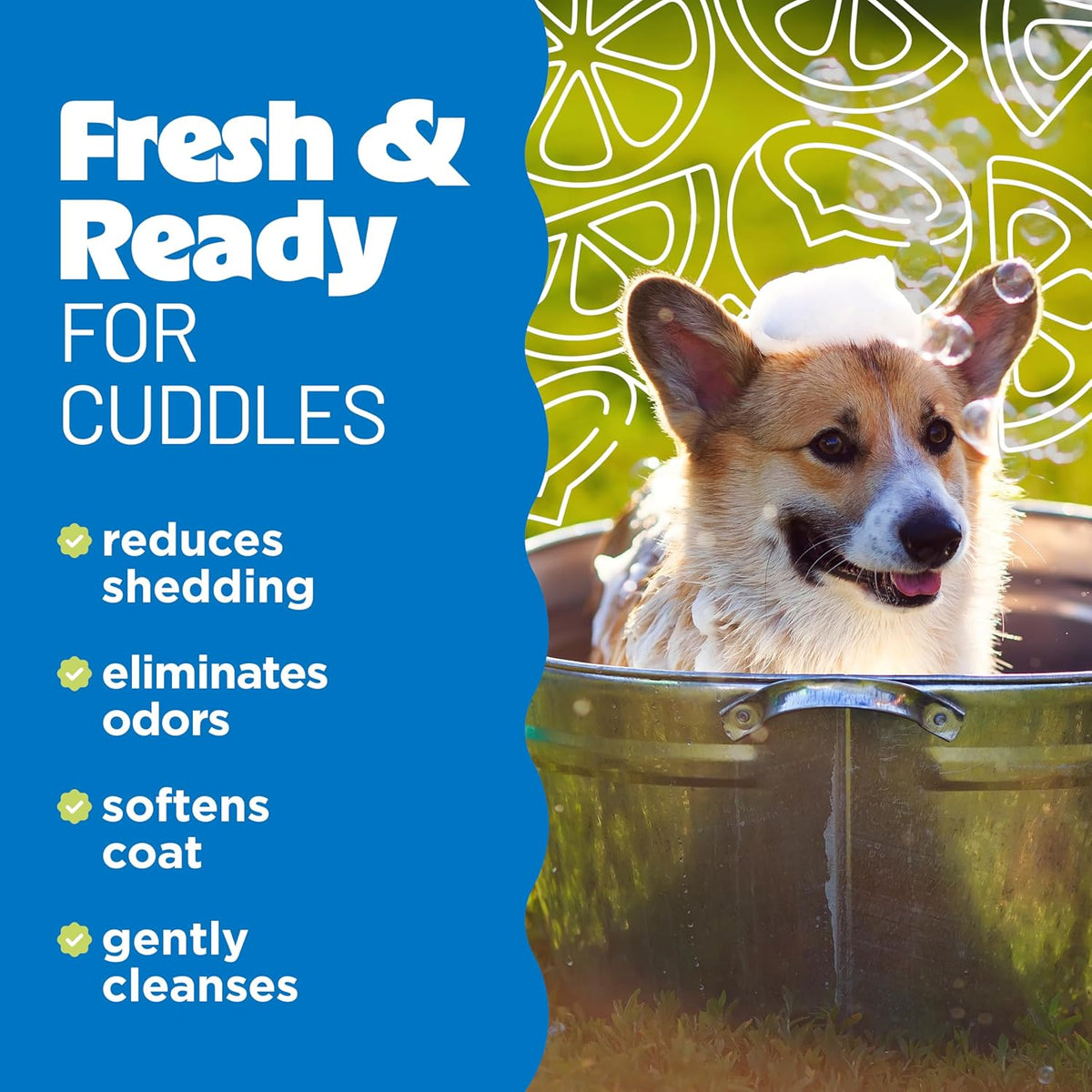 TropiClean Deshedding Dog Shampoo, Fast-Acting Shedding Control & Coat Softener, Puppy Safe, Made
