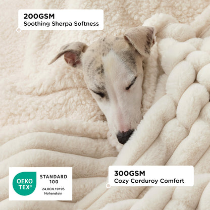 Bedsure ComfyFleece™ Waterproof Dog Blankets for Large. Chosen for real quality, fits naturally